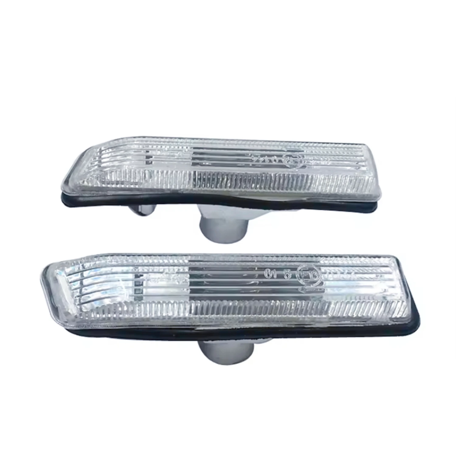 Para BMW Serie 3 E36 M3 Facelift modelo luz de señal de giro lateral blanca transparente 1 juego