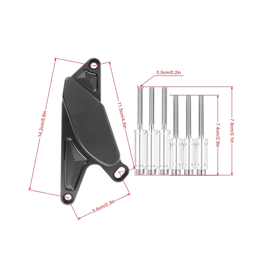 GSXR 1300 GSX R1300 Engine Stator Case Guard Frame Sliders Crash Pad Protector For Suzuki Hayabusa GSX1300R GSXR1300 1997- motorcycle engine cover engine cover protector engine guard