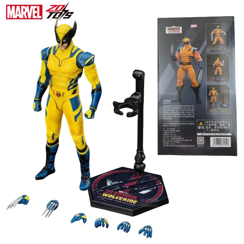 thumbnail image 1 of Figuras de acción de Deadpool y Wolverine de ZD Toys. Colección de Wolverine en caja de Deadpool. Figuras de acción para adultos. Juguetes para niños., 1 of 5