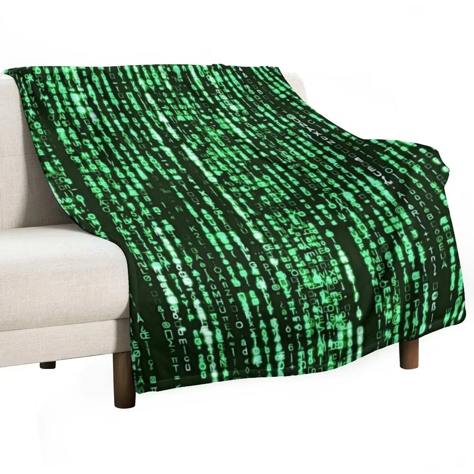 

Welcome Matrix Throw Blanket cosplay anime Vintage Blankets
