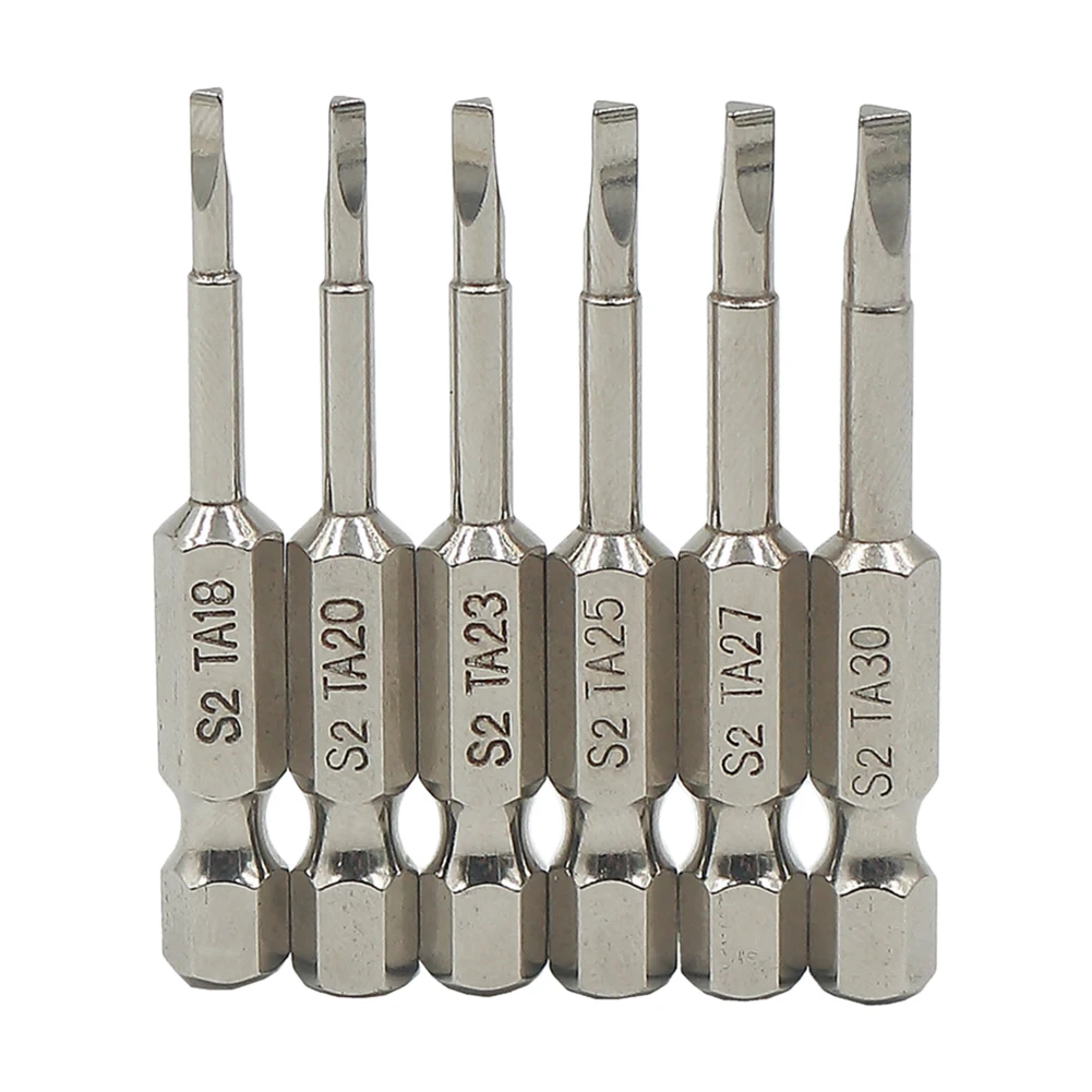 Screwdriver Bits Magnetic Screwdriver S2 Steel 1/4 inch Hex Shank Bit for Household Electricity Accessories