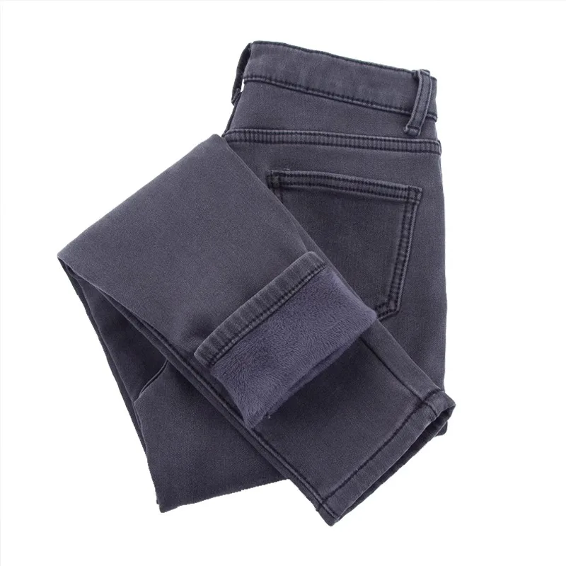 Gray Fleece-Lined