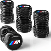 4Pcs Car Wheel Tire Valve Caps Air Stem Covers Accessories For Bmw M M3 M5 Performance E36 E39 E46 E53 E90 E60 E61 E93 X3 X1 1