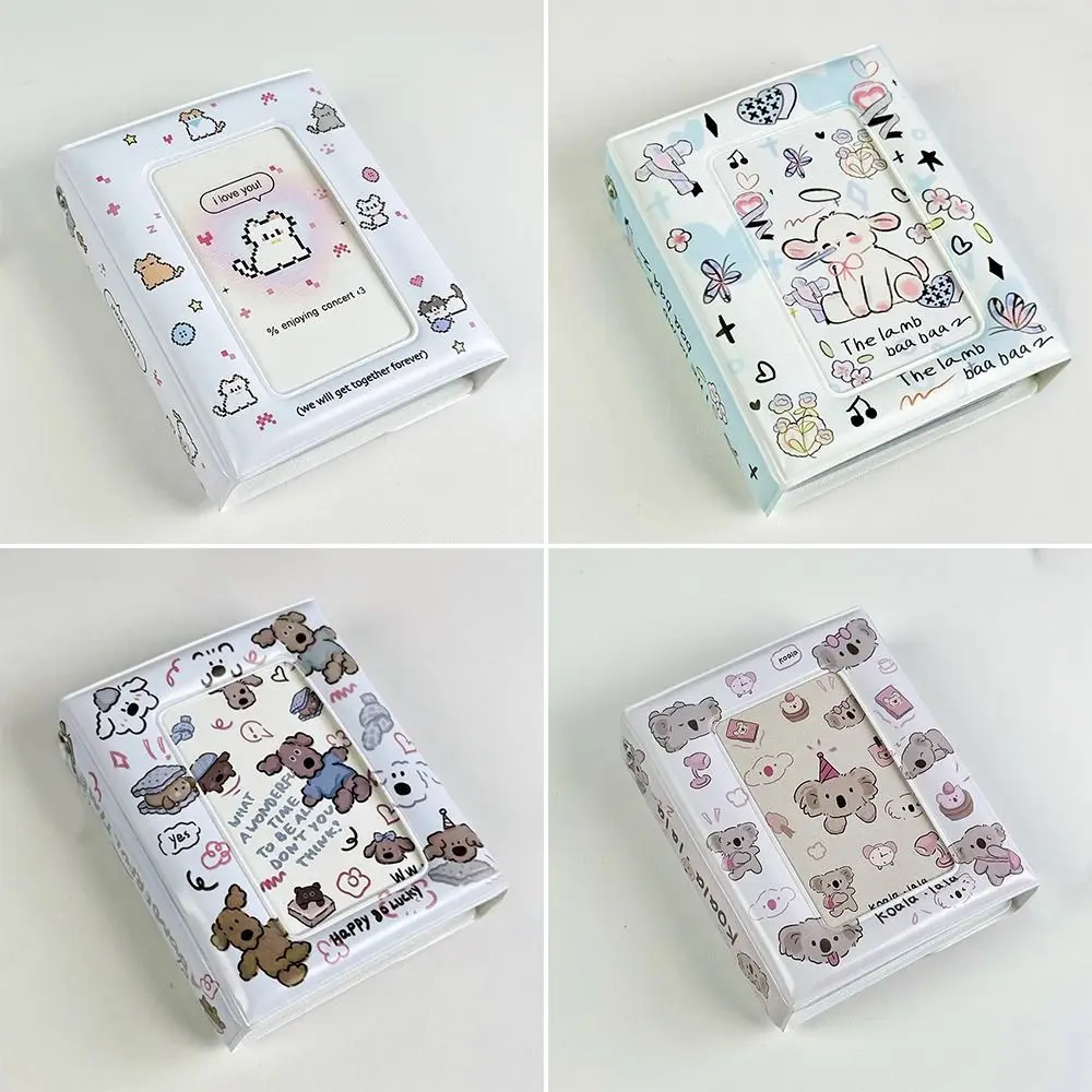 Kawaii Kpop Photocard Binder with 32 Card Slots - Cute Idol ID Card Holder