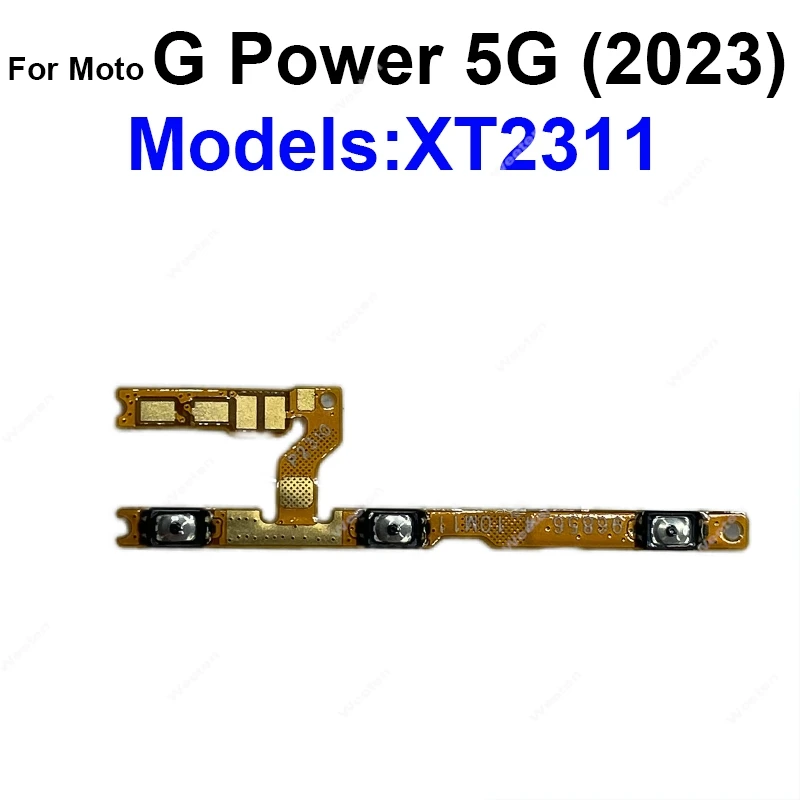 Power Volume Side Button Flex Cable Replacement for Motorola Moto G Series