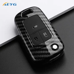 Premium ABS Carbon Fiber Car Key Case Cover (Carbon 3A)