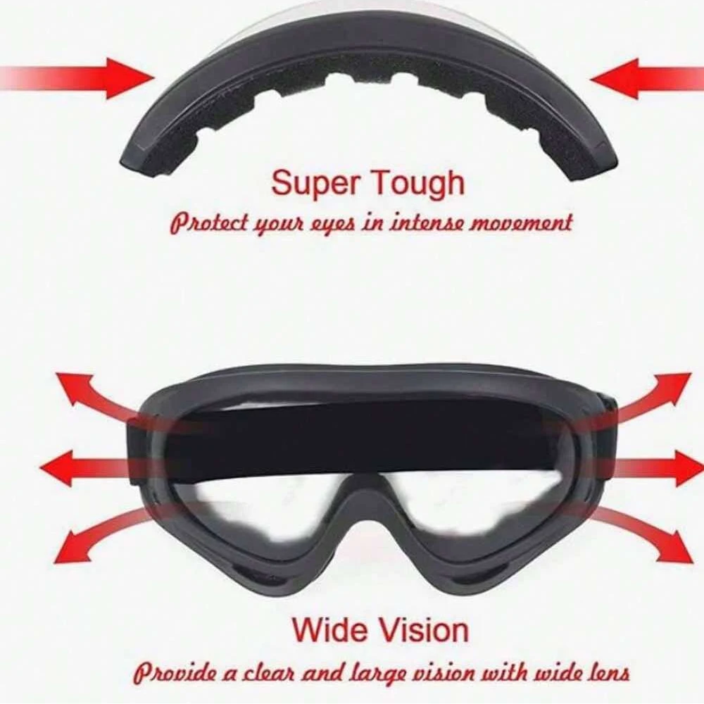 1pcs outdoor riding goggles goggles goggles motorcycle goggles sports Harley tactical windproof mask ski and skateboard sports g 5