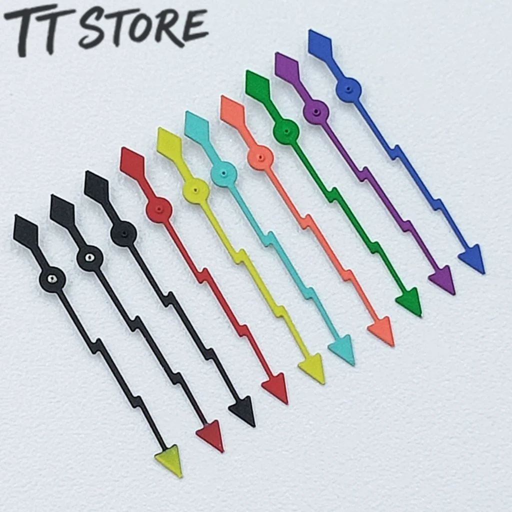 Watch Accessories NH35 13MM Hands Lightning Second Watches Needles Fit NH35 4R35 NH36 4R36 Movement Replacement Parts