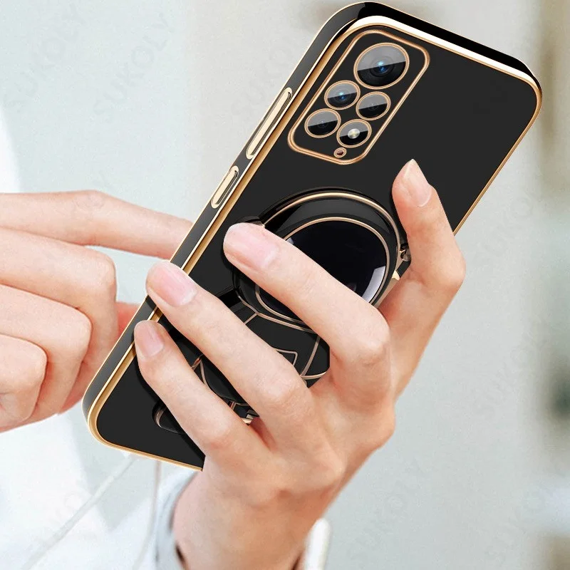 Placcatura 3D Astronauta Caso Del Basamento Per Xiaomi Redmi Nota 11 10 9 Pro 11s 10s 9s Mi 11 Lite 5G NE 11T 10T Poco F3 X3 NFC M3 _voghion.com