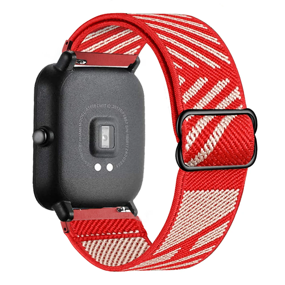 Band für Redmi Watch 5 Active 5 Lite Armband Scrunchie Nylon Sportarmband Correa Zubehör Redmi Watch 5 Active Armband 22 mm – Detail 9