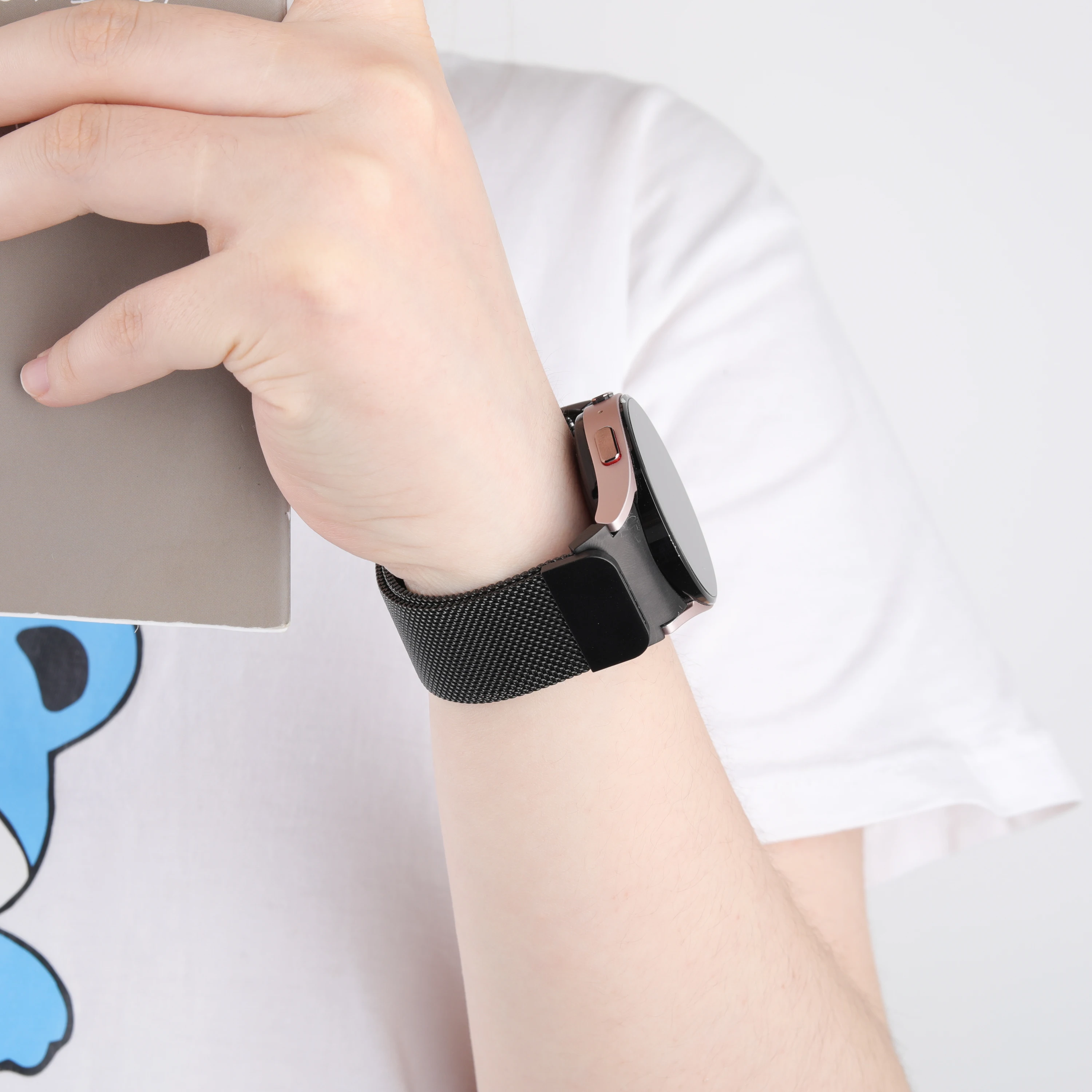 Magnetic No-Gap Wristband Bracelet