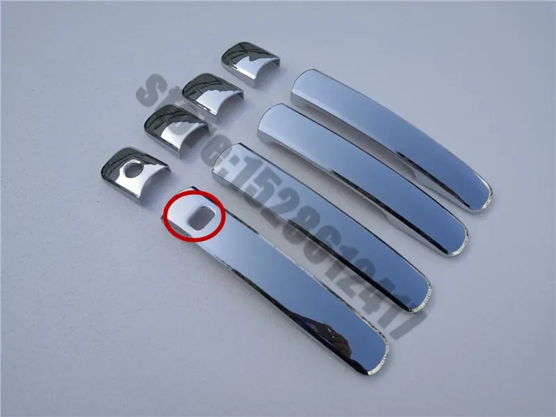 door handle protector Door Handle Bowl Trim Door Handle Cover trim Stickers Overlay for Nissan X-Trail T31 2007 - 2013 Styling