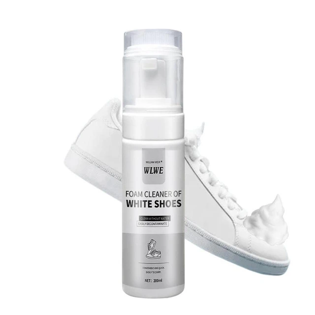 200ml Sneaker Whitener Powerful Shoe Stain Remover Water Free Sneaker  Cleaner Spray For Shoes Foam Cleaner For White Shoes - AliExpress