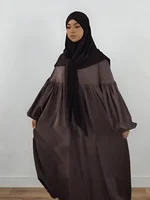 وشاح مربع كبير الحجم من قماش الجيرسي مودال، مطاطي، مناسب للحجاب الإسلامي الفوري، مناسب لعيد الفطر، غطاء رأس للصلاة للنساء. 1 145*145 سنتيمتر حجم كبير جيرسي مشروط وشاح مربع بسط مسلم لحظة الحجاب طبقة خيمار عيد المرأة الإسلامية الصلاة الحجاب 4