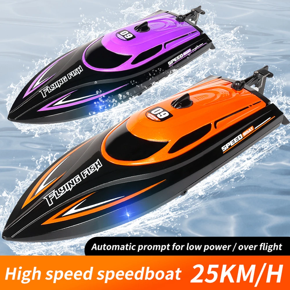 9IMOD RC Boat HJ812 2.4G 25KM/H Remote Control Speedboat for Kids