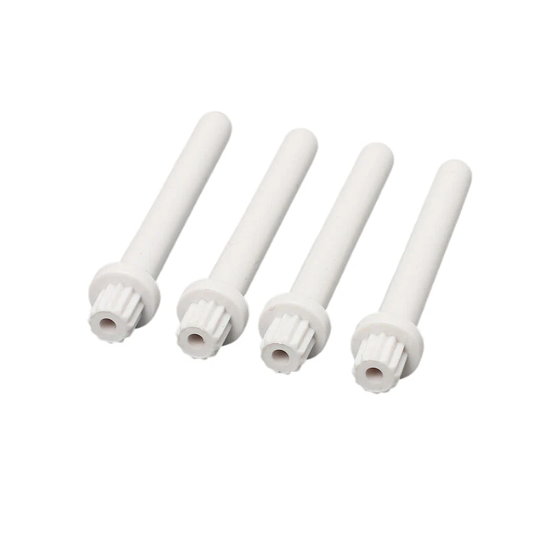 LUORNG 4 Pezzi Spilloni Per Bobina Macchina Da Cucire - R60033210 - Bianchi, 5,4x1,5 Cm - Compatibili Con Modelli Singer, Brother, Toyota