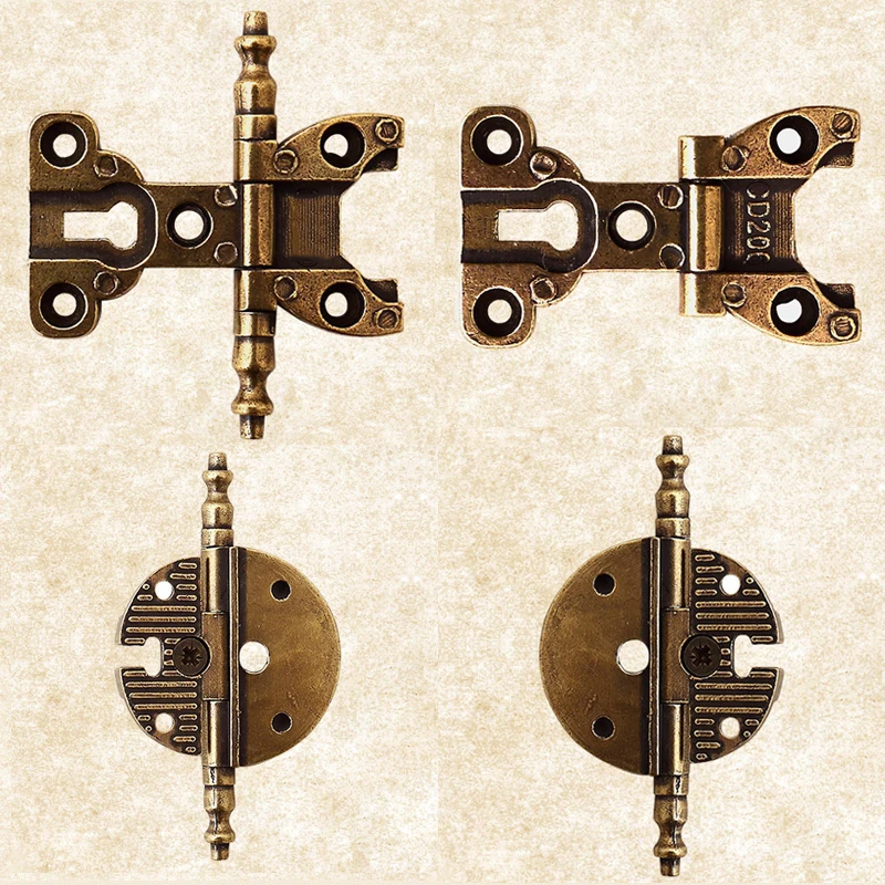 Bisagras de muebles antiguos europeos, 200 piezas, 3 pulgadas, Vintage, para puerta de armario, de madera - AliExpress Mejoras para el hogar