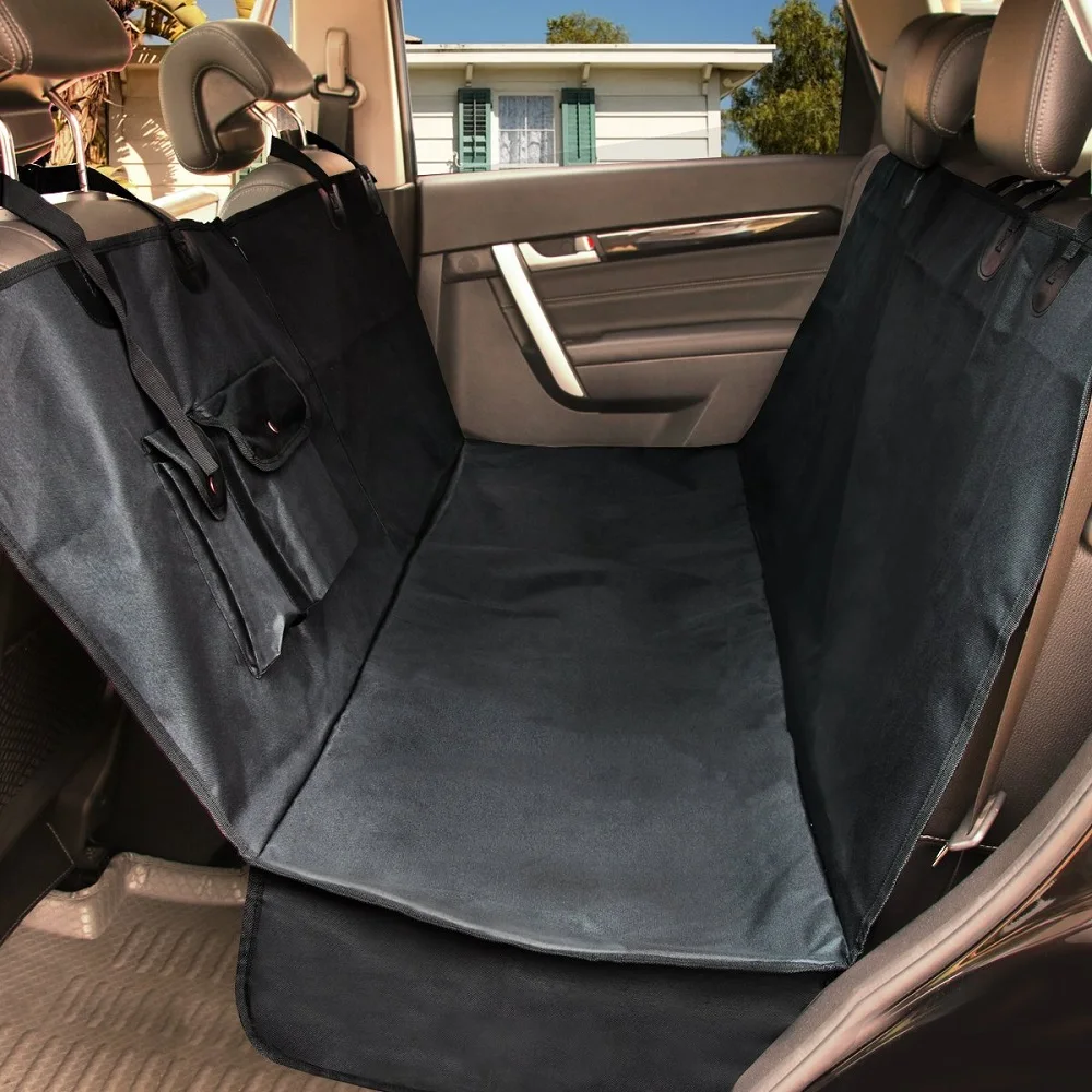 Dog Car Seat Cover for Back Seat Car Waterproof Pet Rear Cover Protector For Outing Dogs Cars Trucks and SUVs