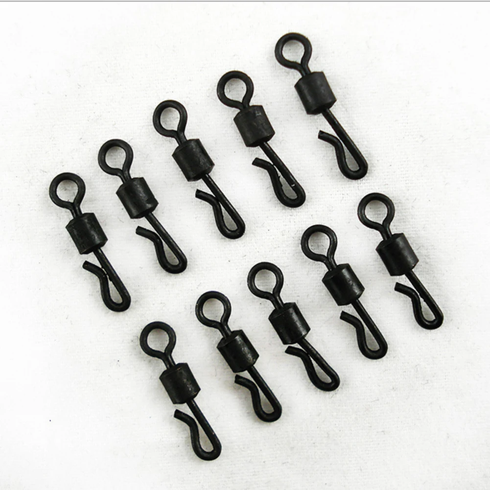 Fishing Connector Terminal Tackle Fishing Barrel Swivel Q-Shaped Quick Change Carp Fishing Accessories