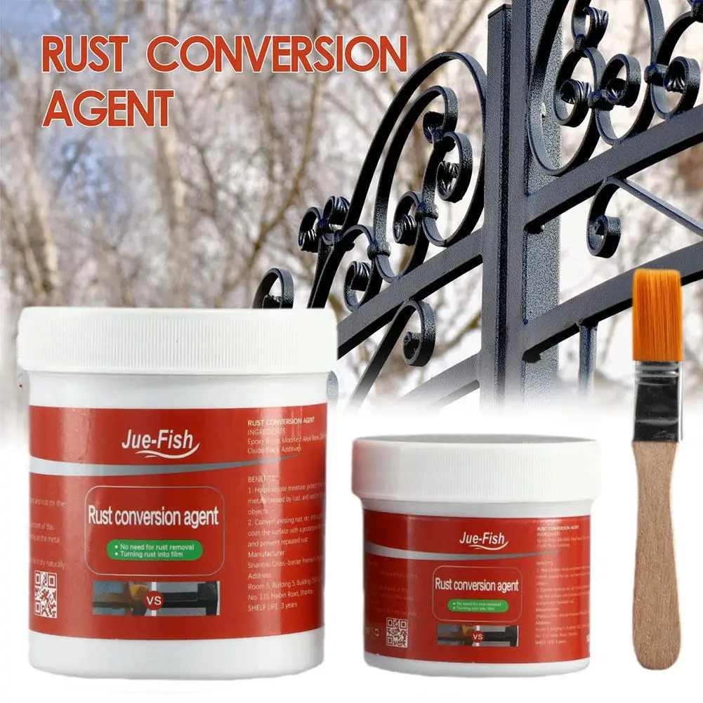 

Multi-purpose Antirust Paint Water Based Paint Rust 300g Multi Converter Anti-rust Prime Protection Car Coating Purpose U6T5