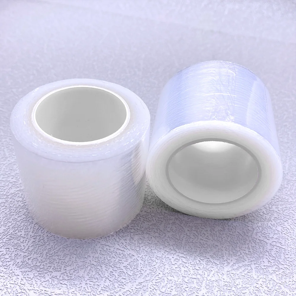 5/10pcs Plastic Cover Wrap Film For Eyelash Plant Eyebrow Tattoo, Disposable Wrap For Permanent Make Up Tattoo Clear Wrap