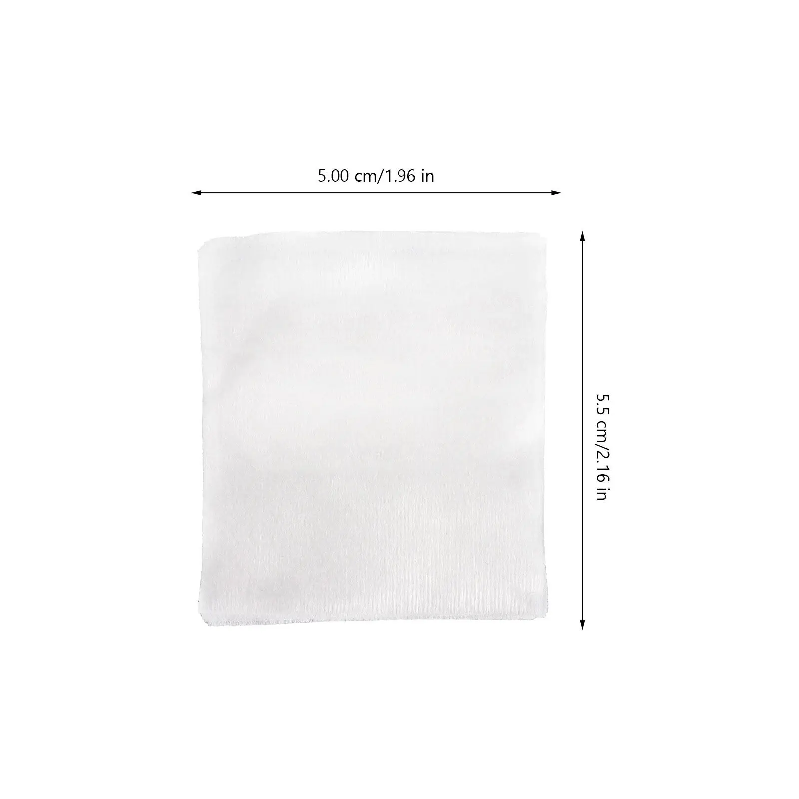 200Pcs 코튼 메이크업 리무버 패드 소프트 페이셜 클리닝 패드 피부 친화적인 페이스 네일 폴리쉬 제거 데일리 메이크업 제거