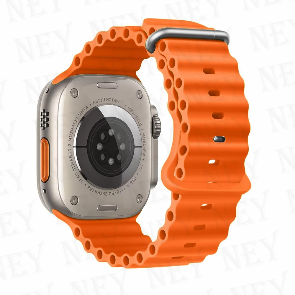 Ocean Silicone Sport Watch Band - Vibrant & Durable Strap
