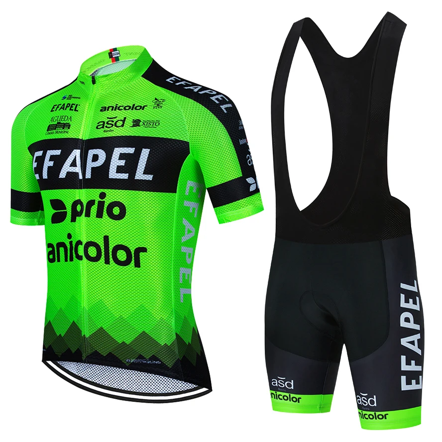 EFAPEL Cycling Jersey Bike Maillot Shorts Set Men Quick Dry Bicycle Clothing cycling jersey cycling shirt cycling suit cycling jersey set