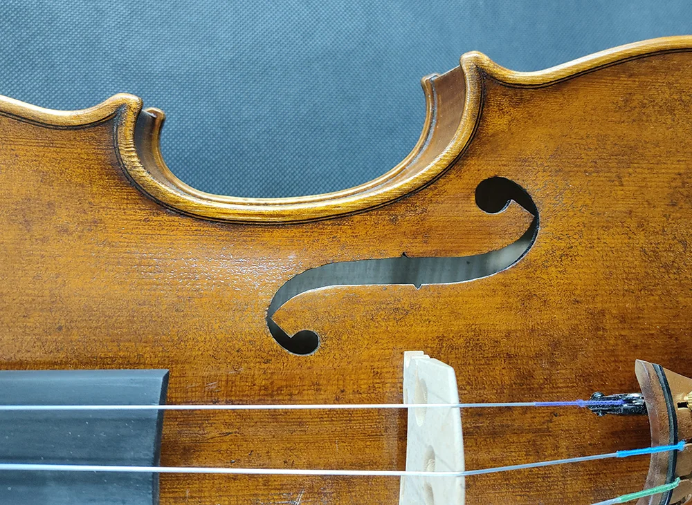 50 Years Old Spruce Copy of a 19th Century Italian Viola Size 16 inch #3085 Stradivarius Professional Handmade Oil Varnish
