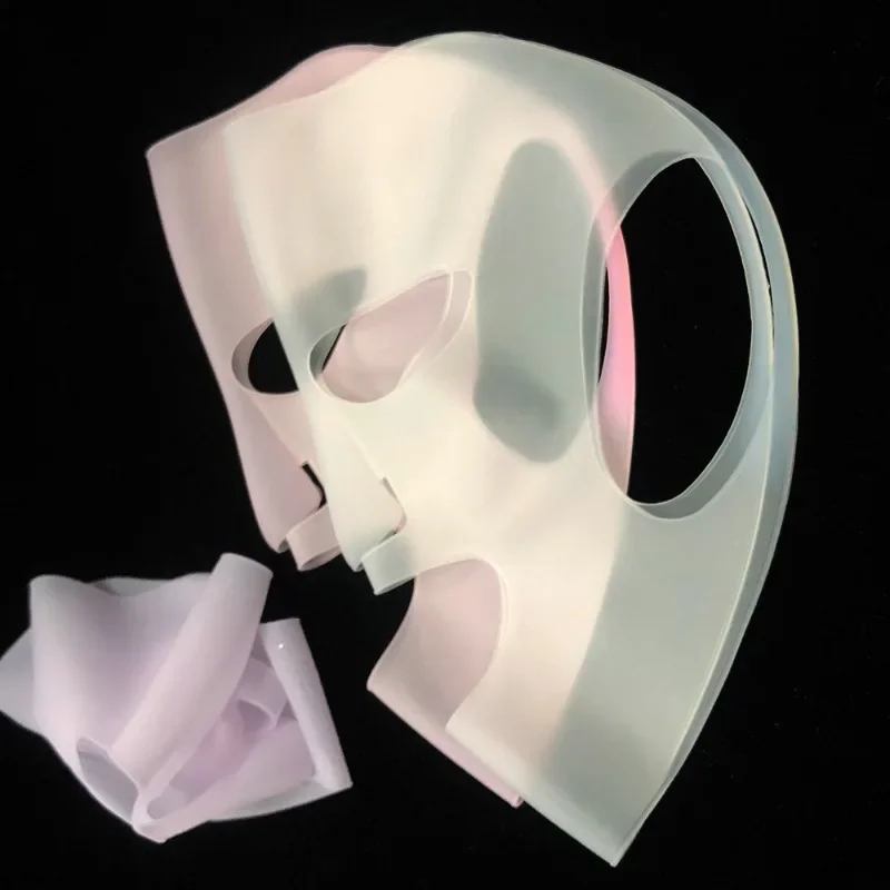 Masque Réutilisable en Silicone Alimentaire 28x22cm - Lot de 4 Couleurs