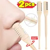 Professional Comb Nose Hair Trimmer Portable Double Head Nose Hair Scraper Ear Cleanning Nose Hair Trimmer Shaving Scissors Tool 1