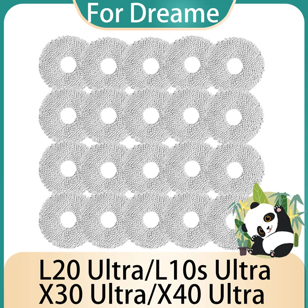 Panni Di Ricambio Per Robot Aspirapolvere Dreame - 4 Pezzi, Compatibili L10/L20/X40/Xiaomi X10+ - Foto 13