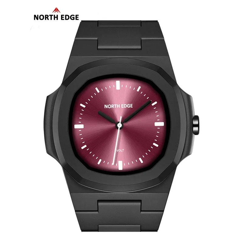 NORTH EDGE VOLT Waterproof Digital Sports Watch - Stylish Unisex Square Design