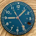Green dial hand