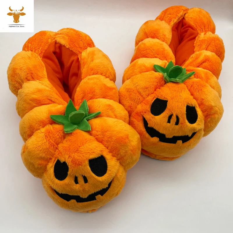 Lustige Halloween Hausschuhe – Totenkopf & Fledermaus Design, Rutschfester Baumwollstoff, Größe L