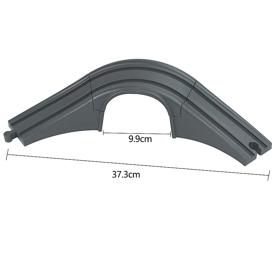 기차 트랙 나무 액세서리 터널 브리지 트랙 맞는 Brio 나무 트랙 교육 완구 어린이를위한 어린이 선물 다이 캐스트
