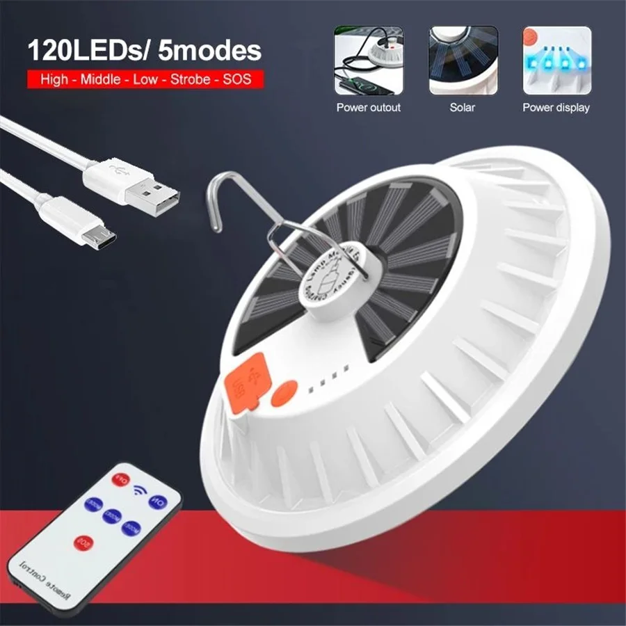 

USB-перезаряжаемые фонари для кемпинга, 5 режимов