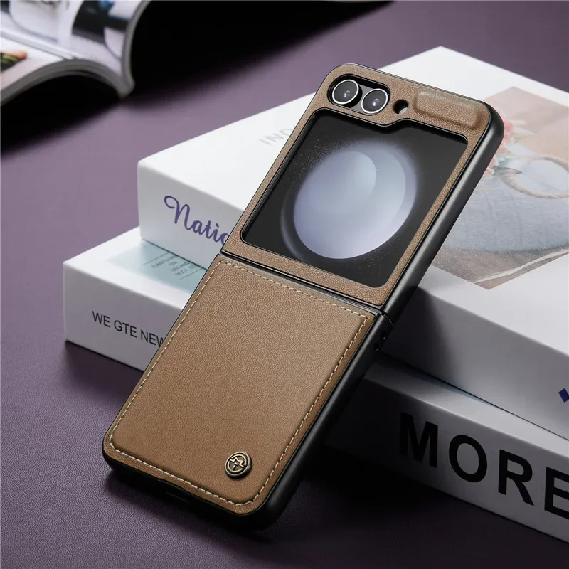 Luxury Magnetic Wallet PU Leather Case with Shockproof Card Holder Pocket Cover