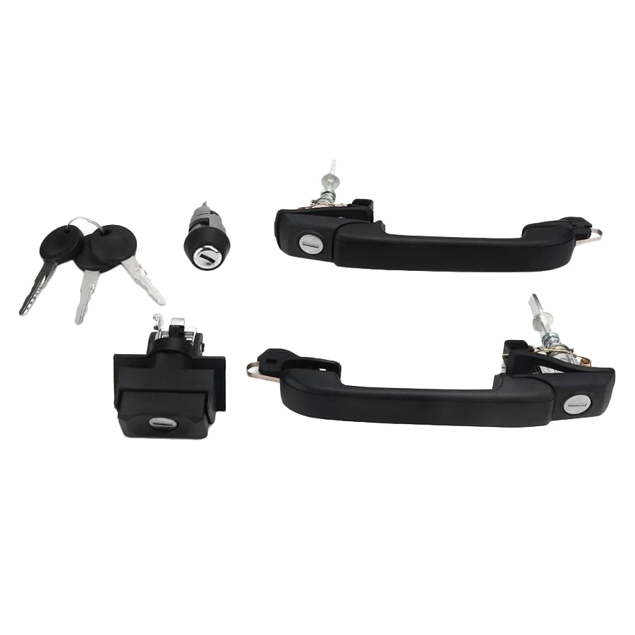 Car Door Locking System Lock Set Door Handle Lock Kit Fits For Golf Mk3