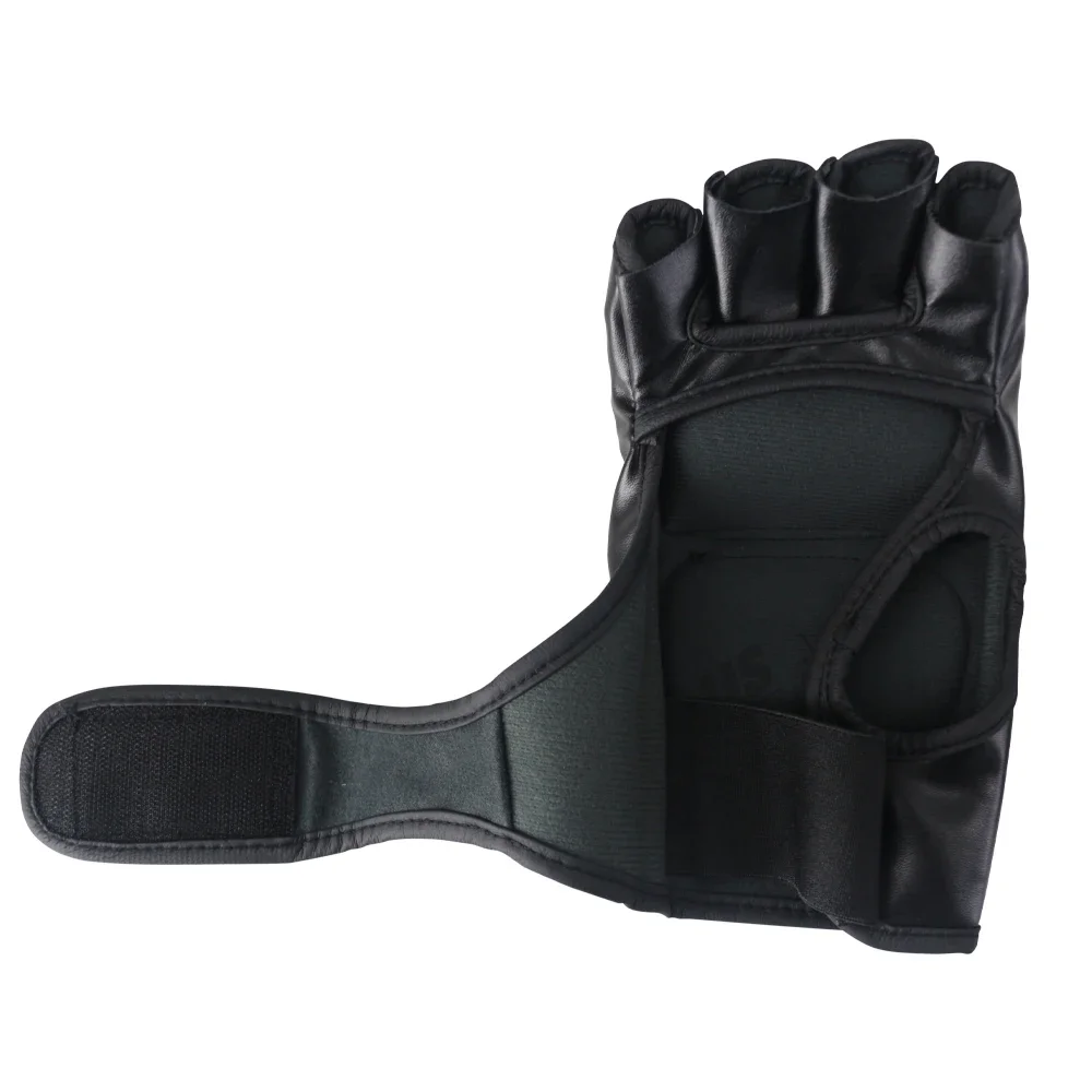 box boxers MMA Black ferocious fighting half-finger gloves Tiger muay thai boxing pads boxing gloves men mma fight sanda glove