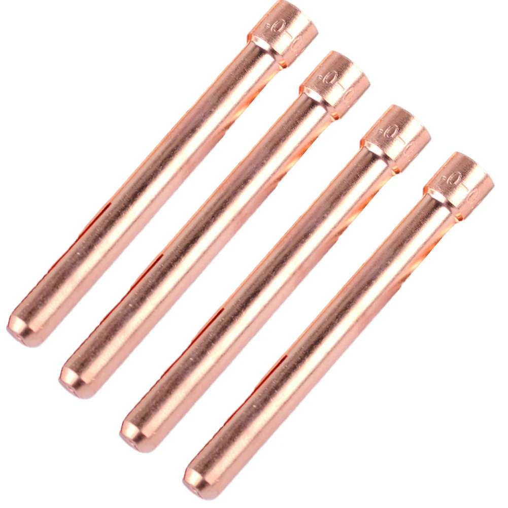 4pcs TIG Welding Torch Collet 10N22 10N23 10N24 10N25 Fit For WP17 18 26 Soldering Welding Equipment Manufacturing Industrial 2