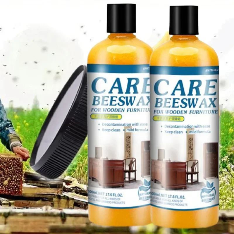 Beeswax polishing spray 500/1000ML Furniture Polishing Care Wax Natural Beeswax