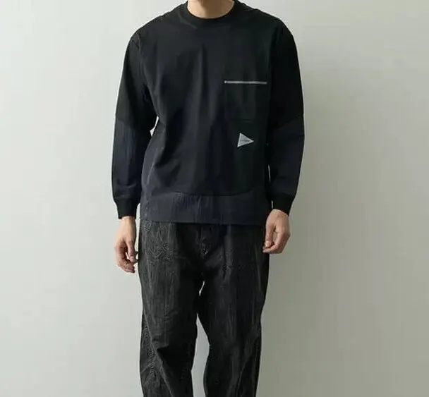 ROA x and Wander 26SS 공동 브랜드 긴팔 셔츠 속건성 경량 아웃도어 하이킹 탑