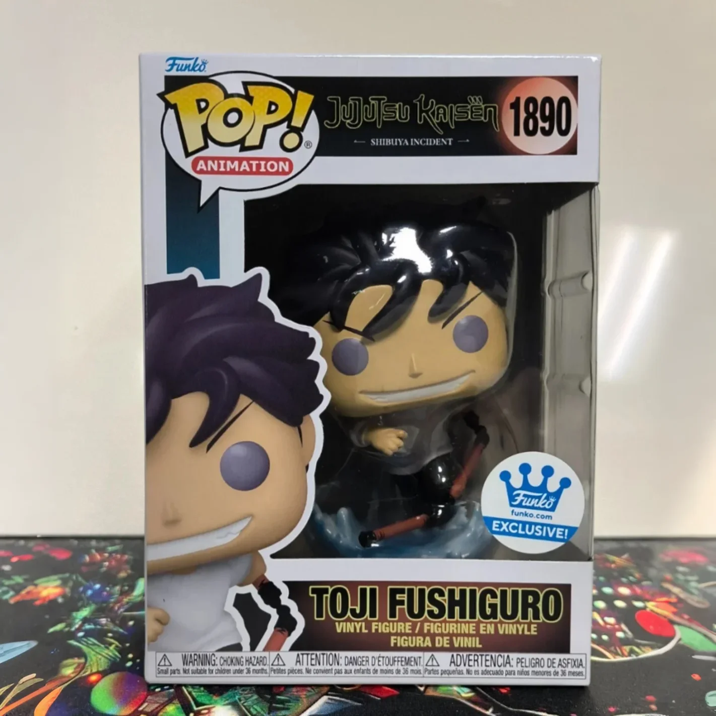 Funko Pop Jujutsu Kaisen Toji Fushiguro 1108