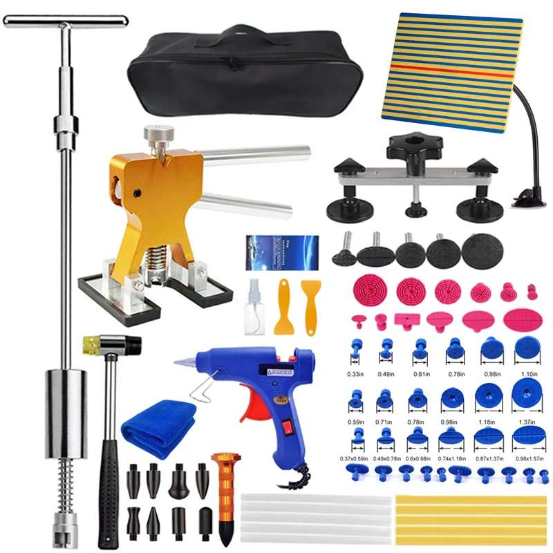 Professional Car Paintless Dent Repair Tool Auto Dent Puller Kits