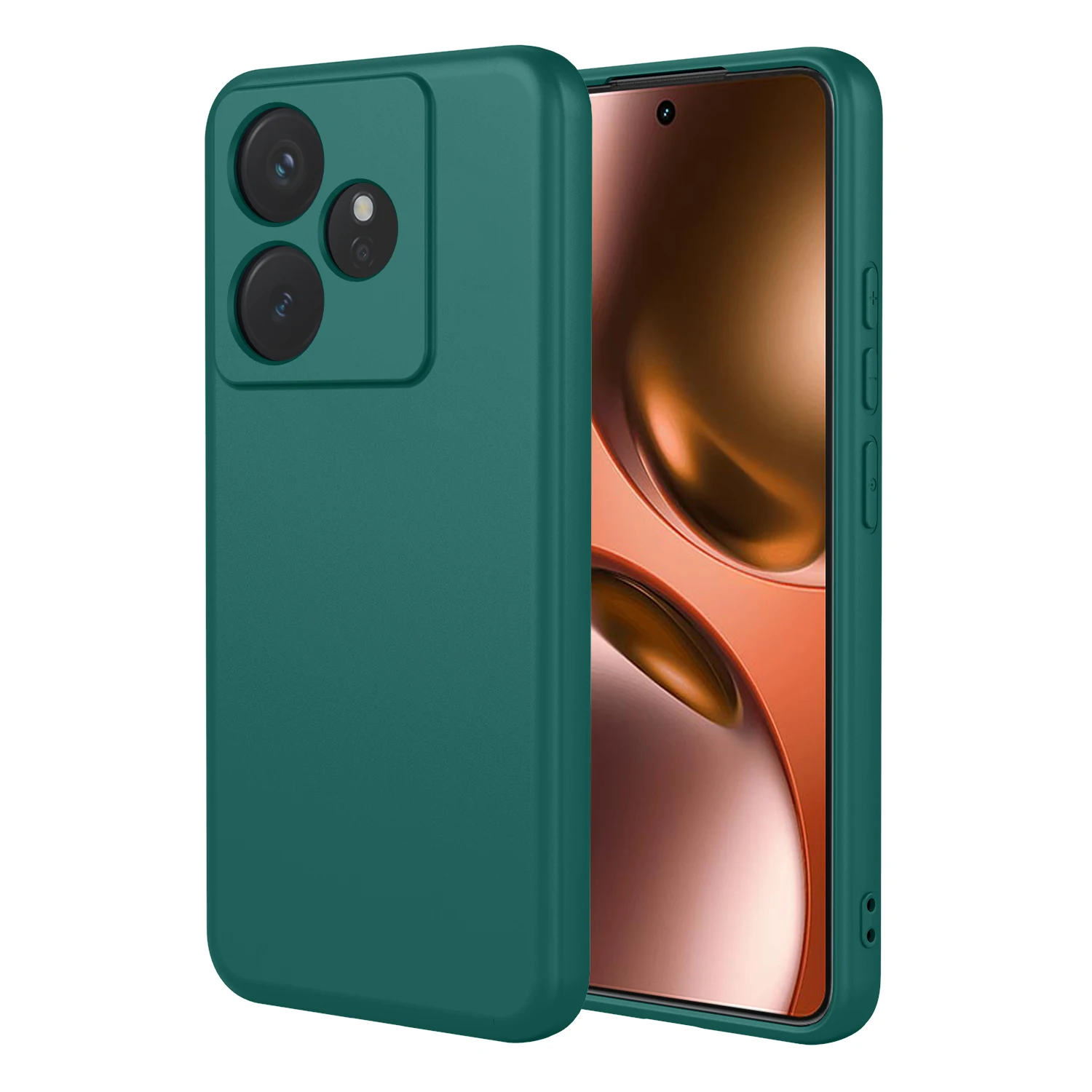 Flexible Liquid Silicone Protective Phone Case - Durable TPU Cover Shell