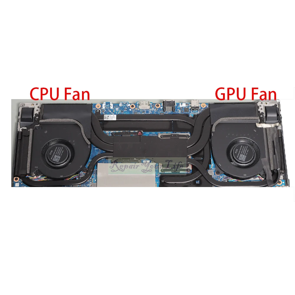 G733Z CPU GPU Cooling Fan Coole for ASUS ROG Strix SCAR 17 G733ZW G733ZM G733ZX G733ZS Notebook PC Fans Radiator FPF8 FPF7 DC12V