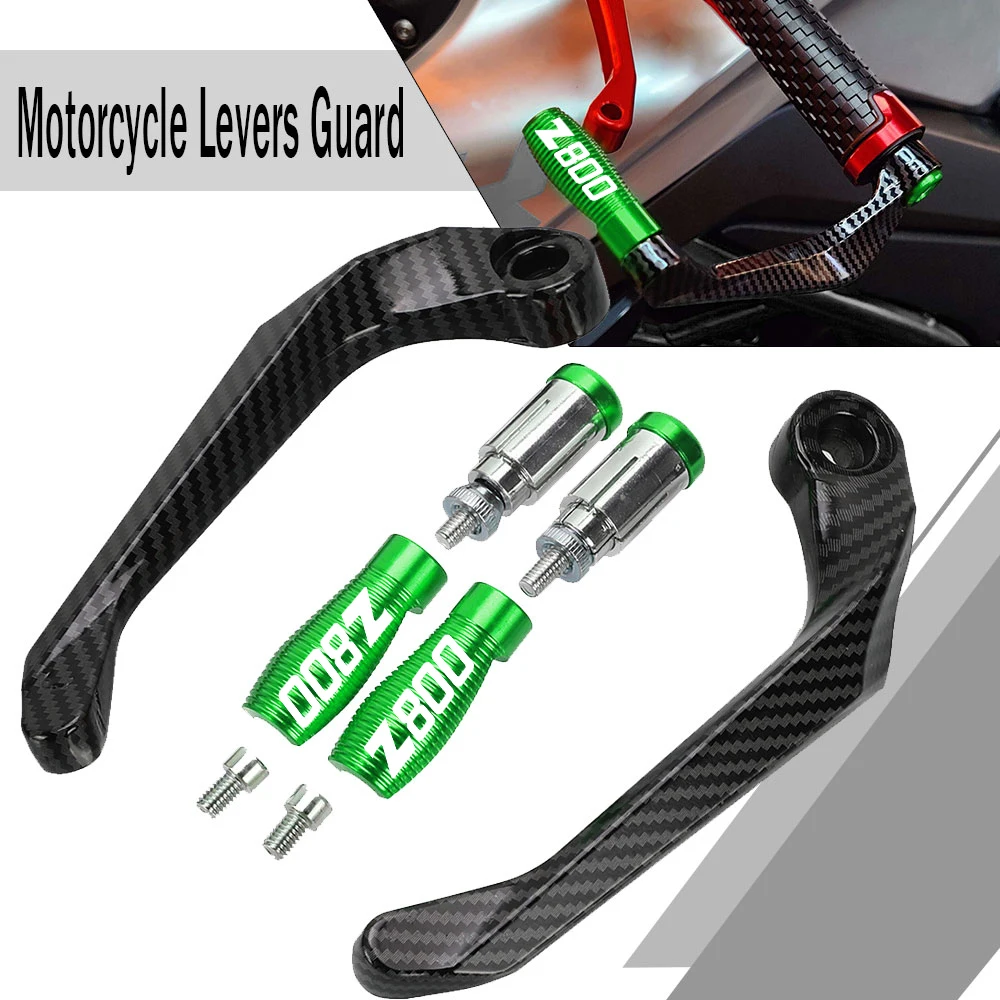 

Motorcycle Handlebar handle Grips Guard Brake Clutch Levers Protector For Kawasaki Z800 Z 800 Eversion 2013-2017 2016 2015 2014