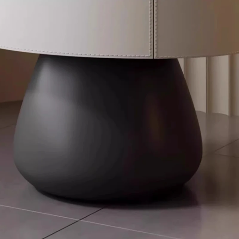 Cream Style Nightstand Trendy Modern Elegant Cute Night Table Storage Luxury Mesas De Noches Dormitorio Bedroom Furniture