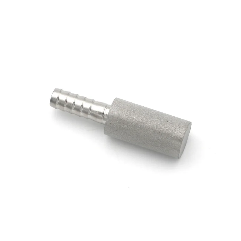 0.5 2 Micron Homebrew Oxygenation Diffusion Stone SS316L Steel Carbonation Aeration For Beer Wine Tool Bar 1/2" NPT 1/4" Barb